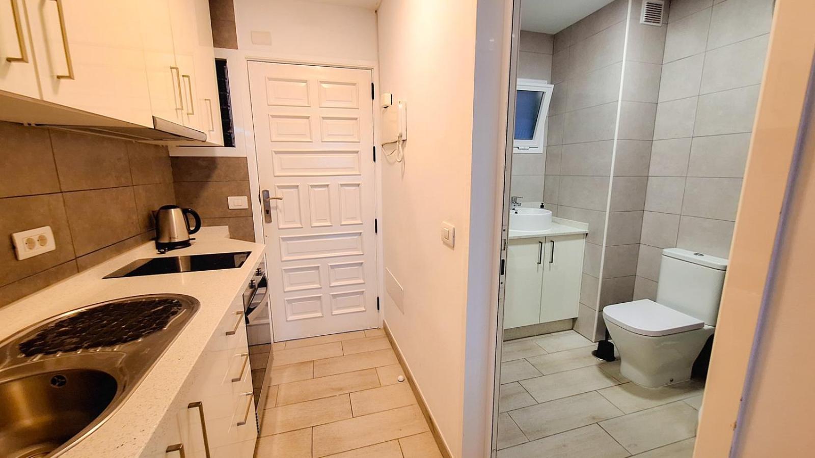 Studio With Balcony And Sea View Пуэрто-де-ла-Крус Экстерьер фото