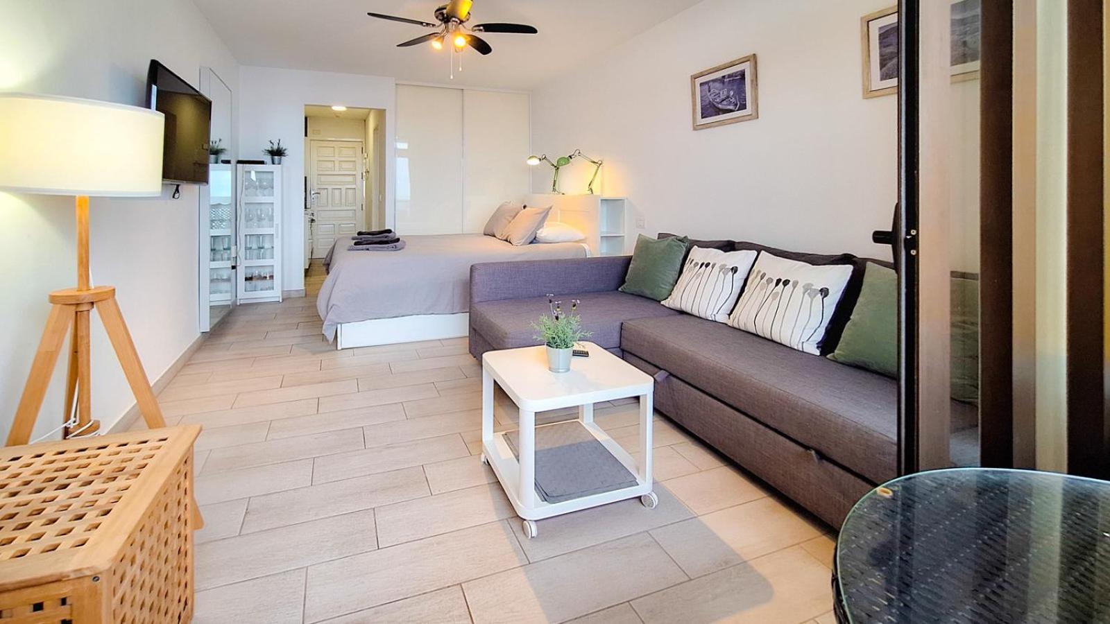 Studio With Balcony And Sea View Пуэрто-де-ла-Крус Экстерьер фото